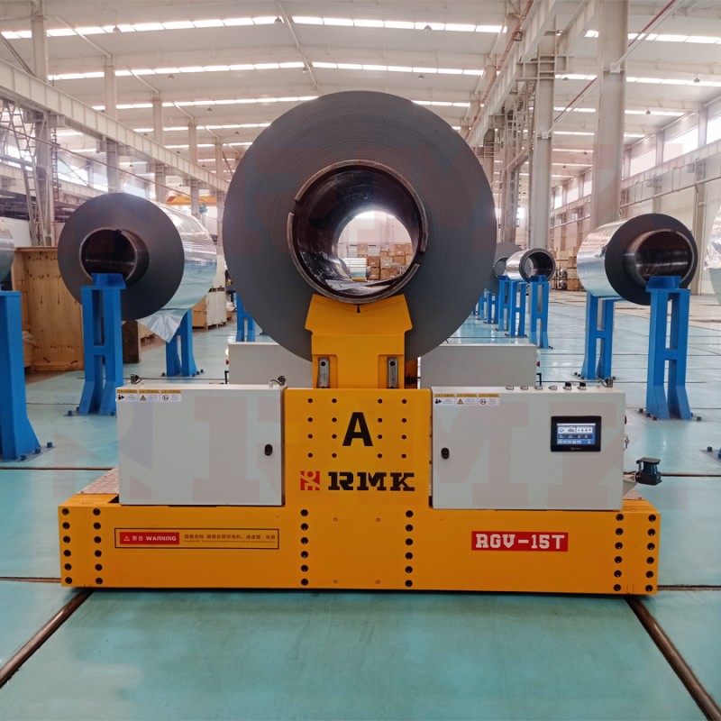 15 тонн Акумуляторний сталевий колісний залізничний трансферний кошик