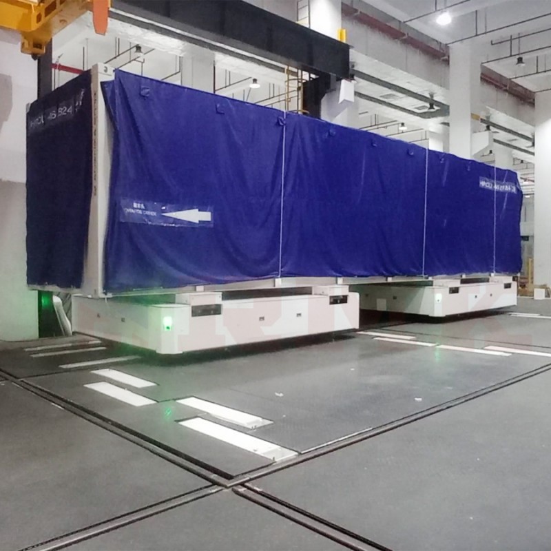 Транспортування контейнерів 40 тонн з двома автомобілями транспортні візки